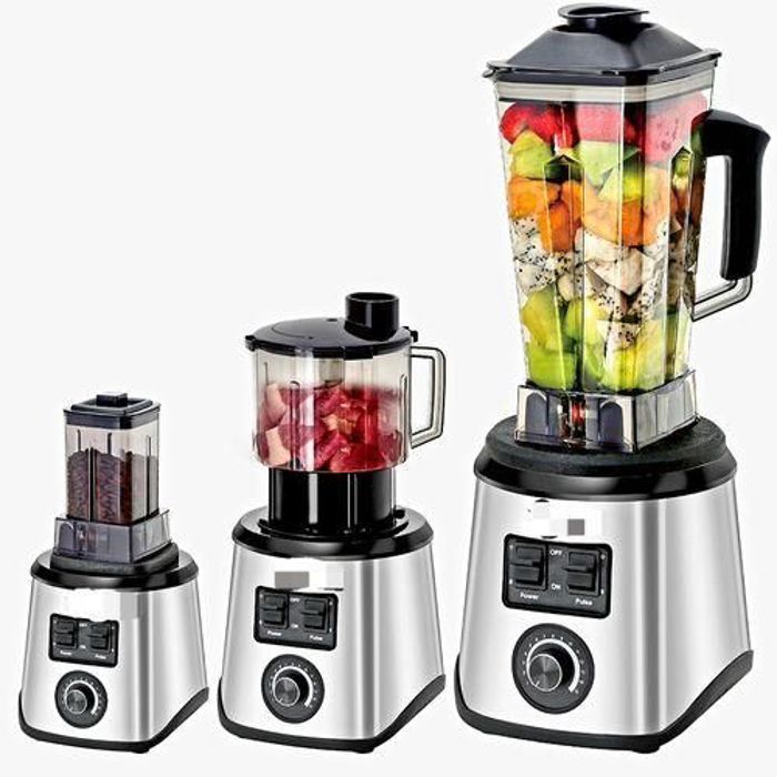 Bol mixeur blender - Heavy Duty - 3 en 1 - 9500 W - Pichet 2,5 L - 15 vitesses