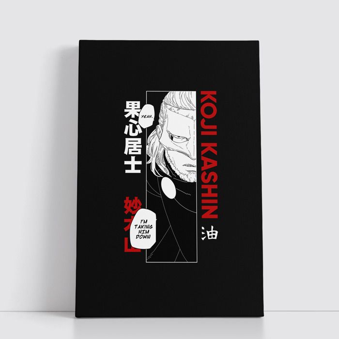 Tableau Manga Japonais sur Toile – Affiche Murale Anime 25x40 cm pour Déco Otaku 35