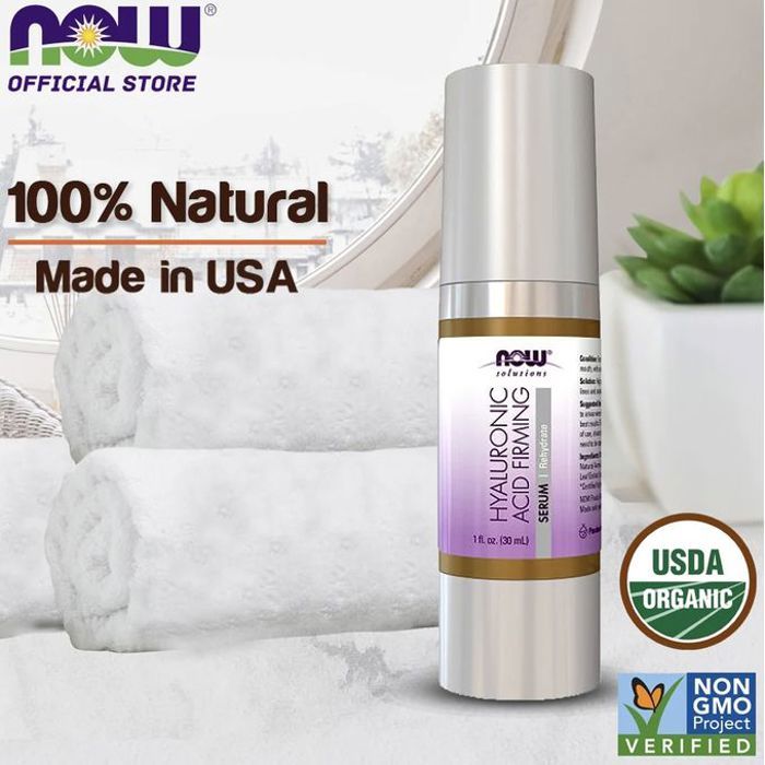 Sérum Raffermissant - MARQUE - 30 ml - Acide Hyaluronique - Réduit ridules - Tous types de peau