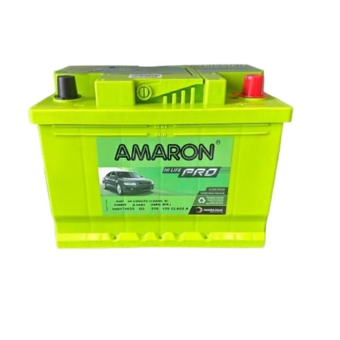AMARON Batterie de VOITURE 12V 60Ah 550A