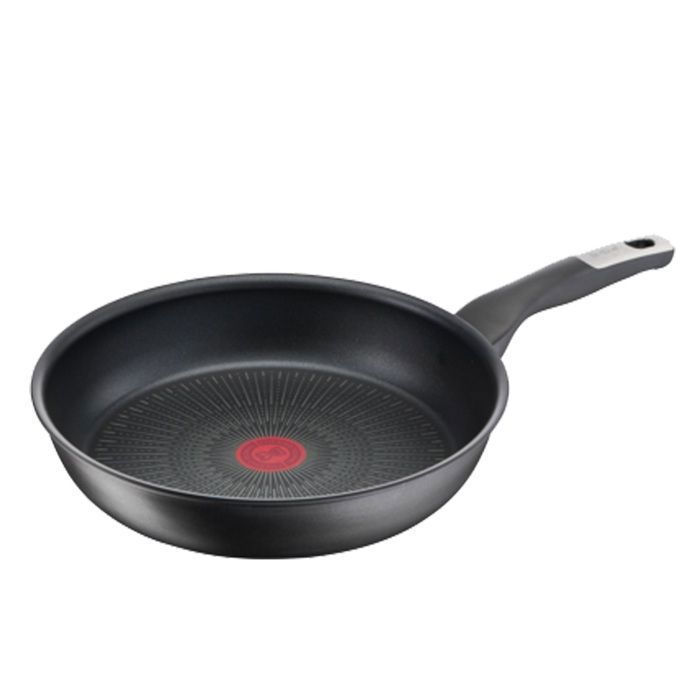 Poêle à frire - Tefal - 20 cm - Revêtement TITANIUM ANTI-SCRATCH - Compatible induction - Noir