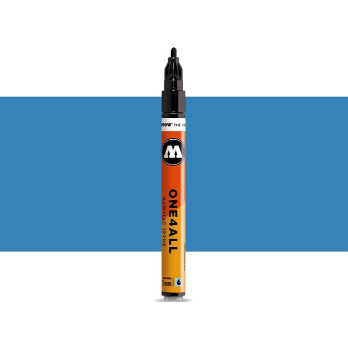 MARQUEUR PEINTURE ACRYLIQUE ONE4ALL - 2 mm - 230-Bleu Choc-07