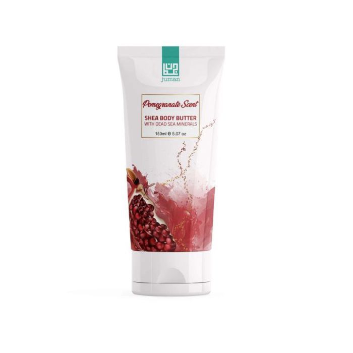 Crème hydratante - JUMAN - Beurre de karité - Grenade - Sel de la Mer Morte - 150 ml