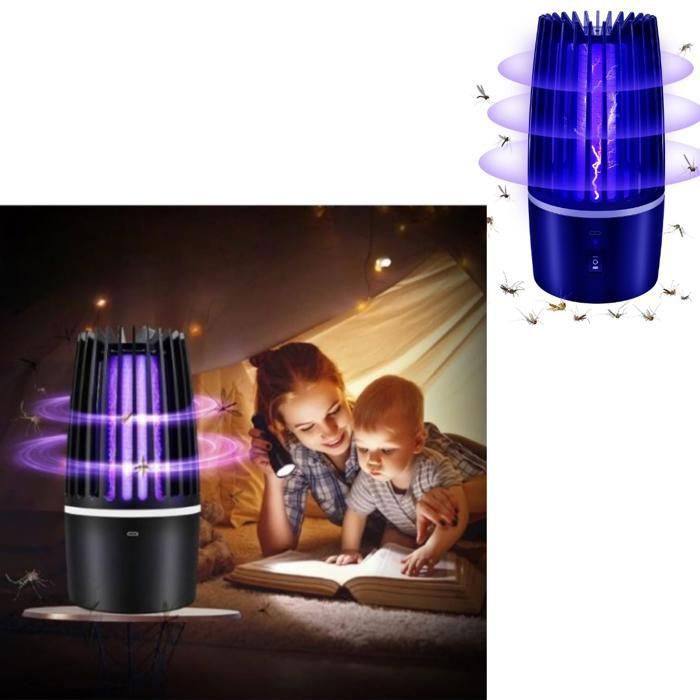 Lampe anti-moustique portable rechargeable usb (Couleur aléatoire)