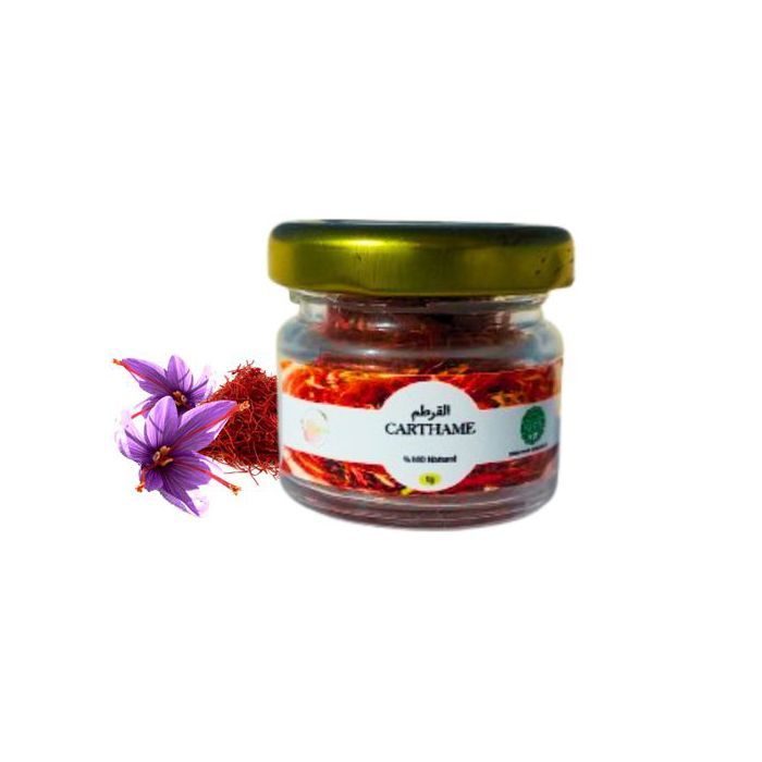 RAIHANA Fleur de Carthame Séchée, safran Carthamus 100% naturel - 1g