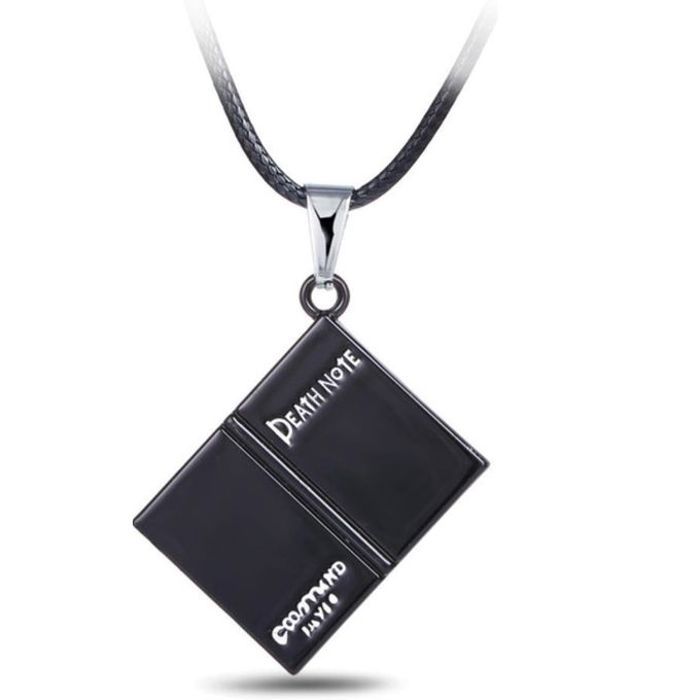 collier death note anime manga cosplay Notebook pour hommes femmes