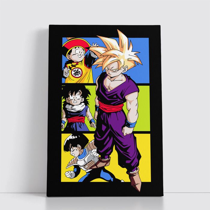 Tableau decoratif sur Toile 25x40 cm Anime attack on titan - one piece - Naruto - death note - Jujutsu Kaisen - Spy x Family 322