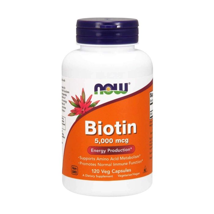 NOW FOODS - La biotine 120 capsules végétales