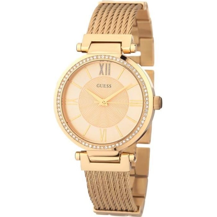 Montre - GUESS - W0638L2 - Quartz - Doré - Résistante 3 ATM