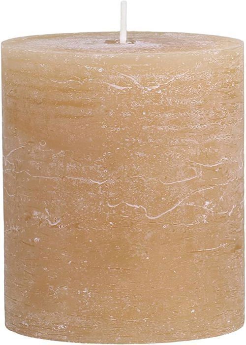 Bougie - Bella Maison - Bloc Rose Séchée - 10 x 15 cm - 90 heures - Décorative
