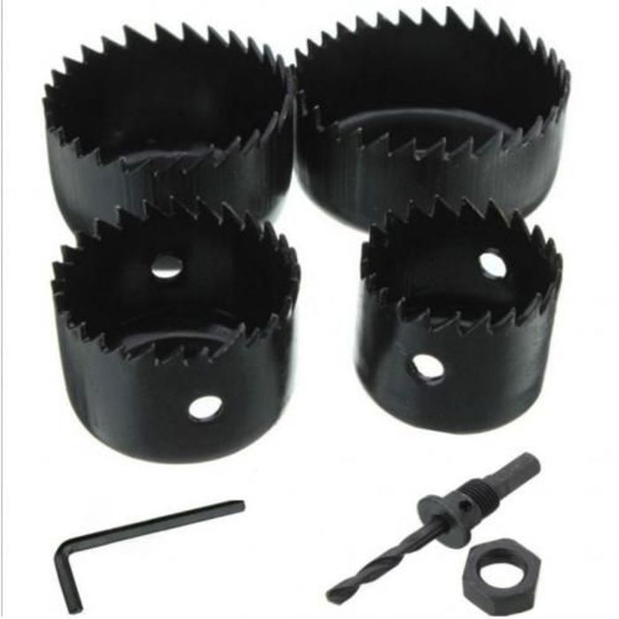 Ensemble de coupe outil rotatif de coupe du bois metal plastique pour perceuses