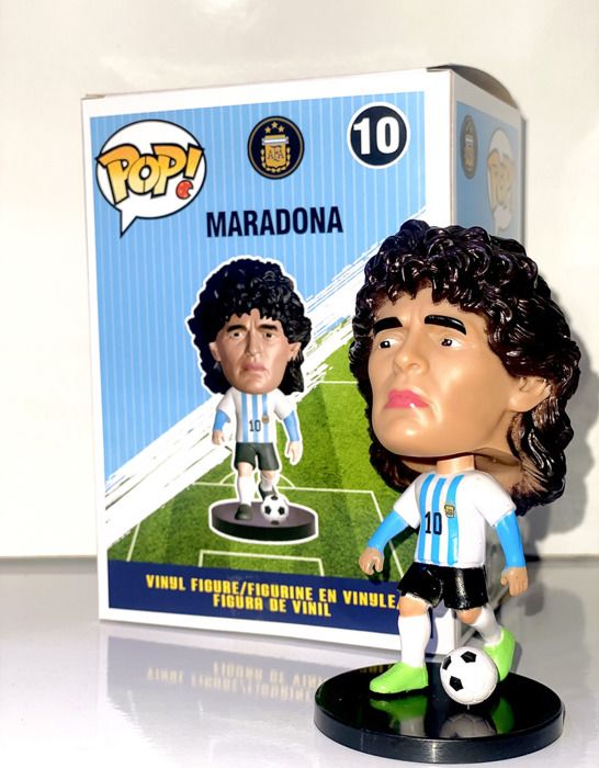 POP- Figurine joueur de l'Équipe d'Argentine de football - MARADONA