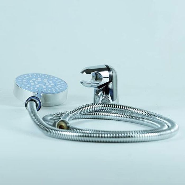 Pommeau de douche - Ibrelo - Rond - Tuyau flexible - Économie d'eau - Pression constante
