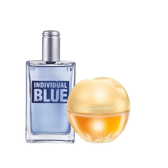 Individual Blue parfum pour homme + Incandessence parfums pour femme