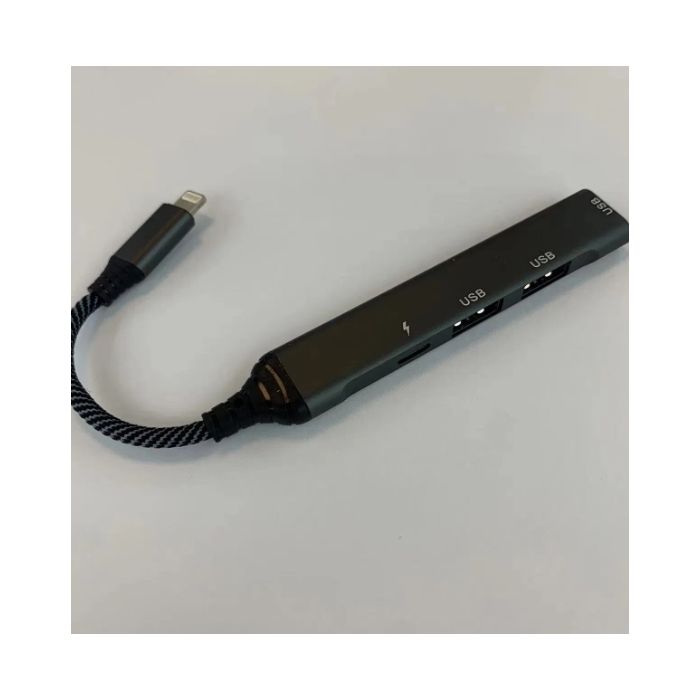 Adaptateur USB Type-C - CABLESOLUTION - Sx-38 - Port USB 3.0 - Port Ethernet RJ45 - Couleur Noir