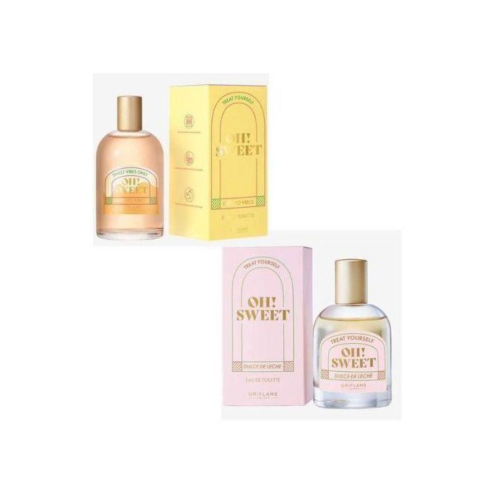 OH! SWEET DULCE DE LECHE 50 ml + OH SWEET Gelato vibes 100ML .