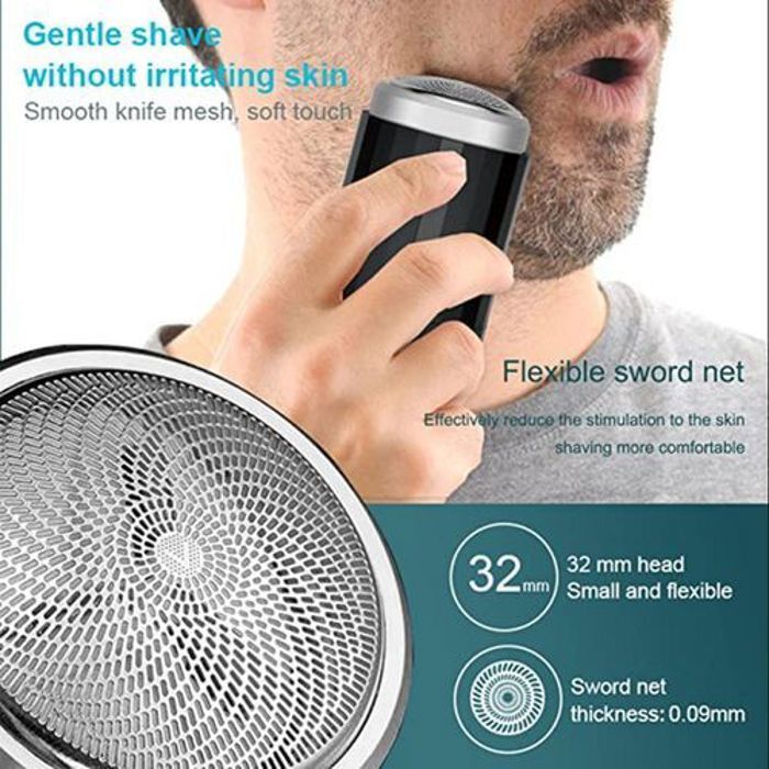 Mini rasoir électrique Rechargeable rasoir Facial étanche pour voyage