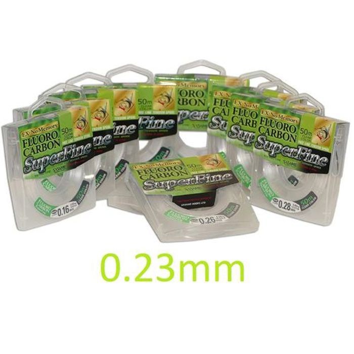 Fil de pêche - SASAMI - SuperFine - 100% Fluorocarbon - 50M - 0.23MM/8.70LB