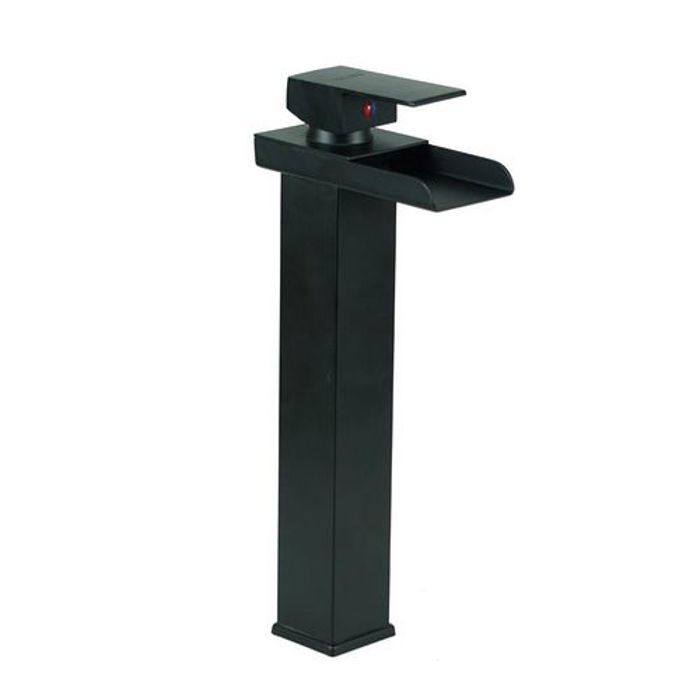 Mitigeur Lavabo - GriferiaSantana - Klay - Inox Noir Mat - Économie d'eau - Installation facile