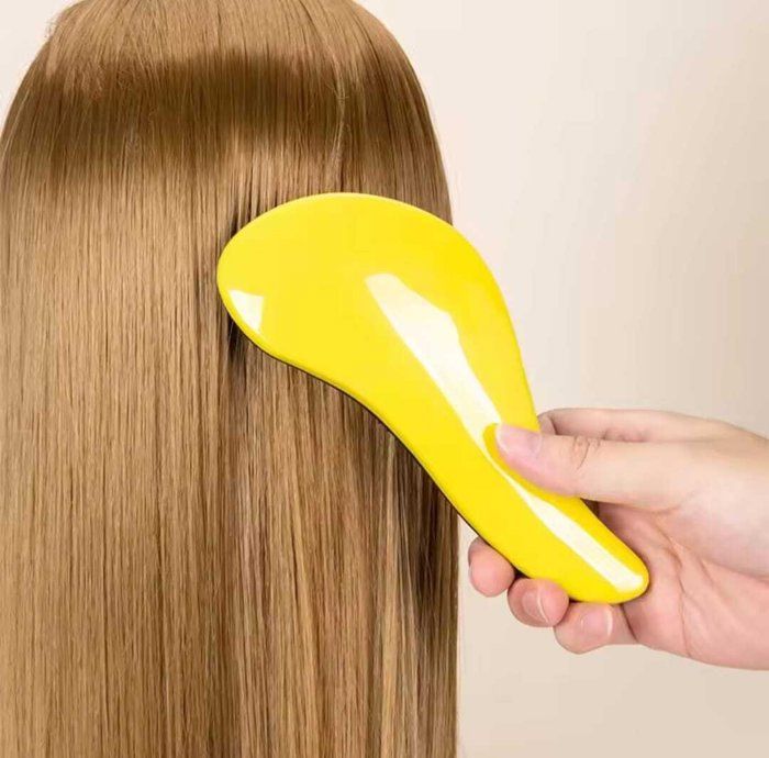 Brosse de Massage Antistatique - Non spécifié - Démêlante - Douce - Ergonomique - Pour Cheveux Bouclés