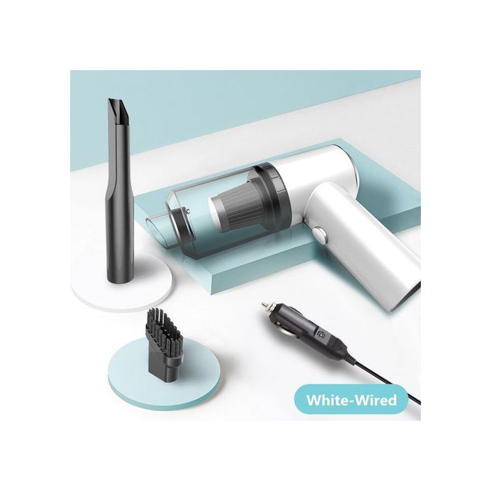 Nettoyeur Aspirateur Vacuum 2in1 Avec Lumière LED Mini Sans Fil voiture maison