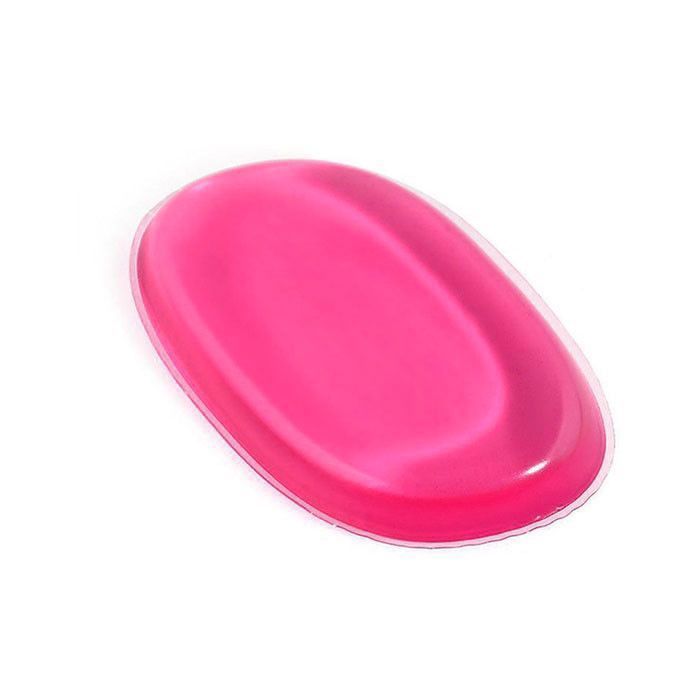 Applicateur de fond de teint silicone rose