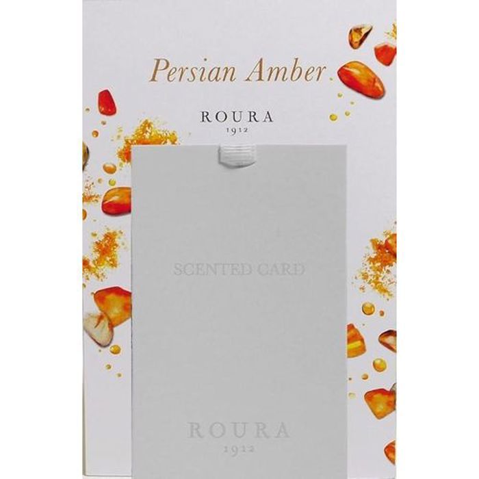 ROURA Carte Parfumée à l'ambre Persan Scented Card
