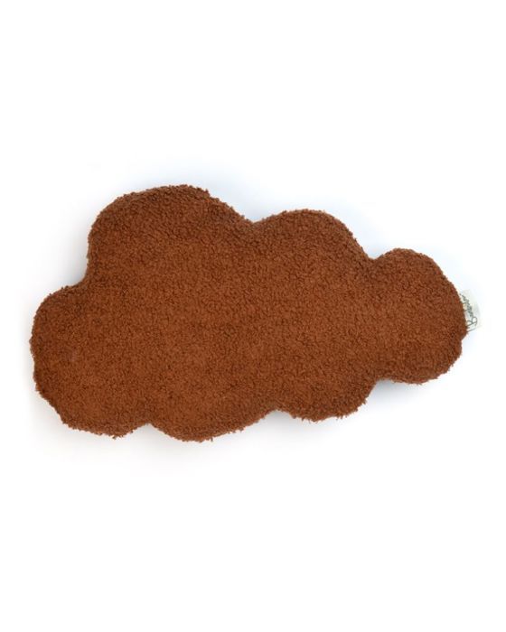 Coussin Nuage Bouclette Terracotta