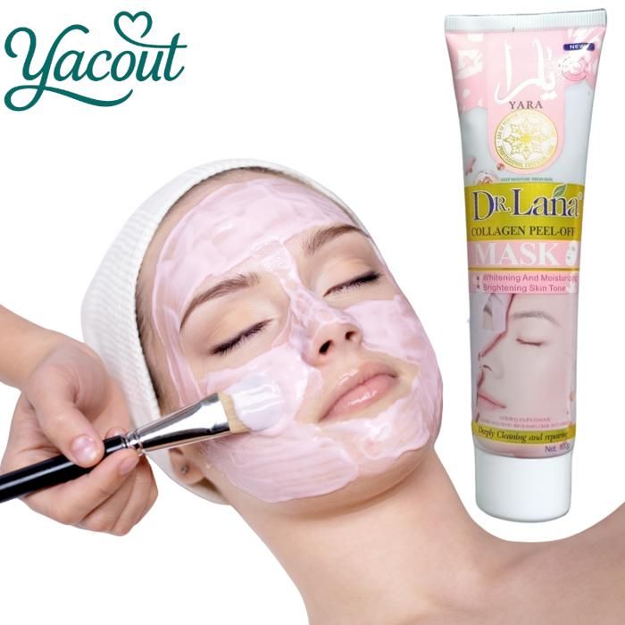 Masque Peel-Off au Collagène Dr. Lana – Éclaircissant & Hydratant 100 g