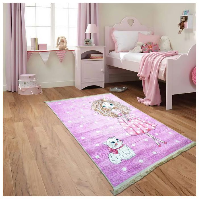Tapis de sol - A3 HOME - Easy Mama - 100x150 cm - Multicolore - Pour enfants