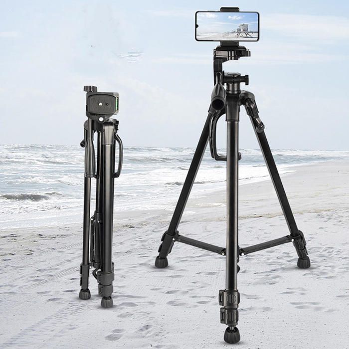 trépied photographie, trépied téléphone portable, support selfie trépied de bureau extérieur