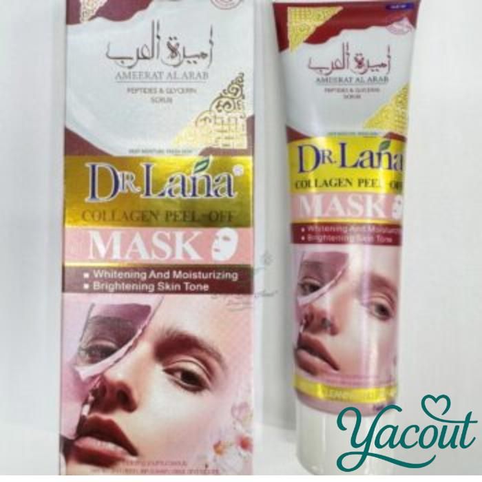 Masque Peel-Off au Collagène Dr.Lana 100g – Anti-Âge & Booster d’Éclat