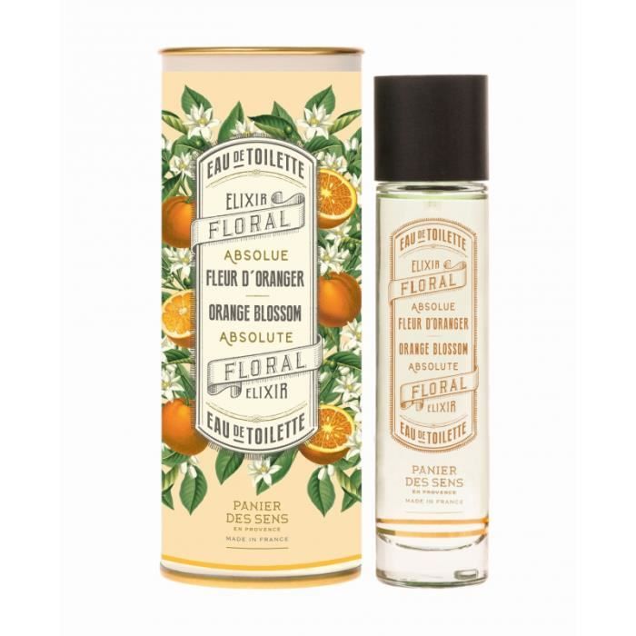 PANIER DES SENS Eau de Toilette Fleur d'Oranger 50 ml parfum