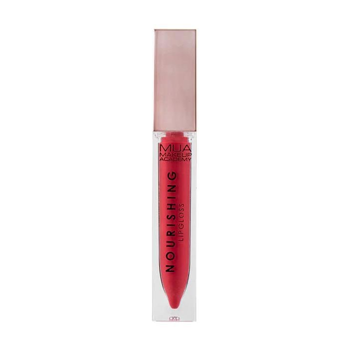 Gloss à Lèvres Nourrissant - MUA - Heartbreaker - Rouge - Huile de Jojoba - Finition Brillante
