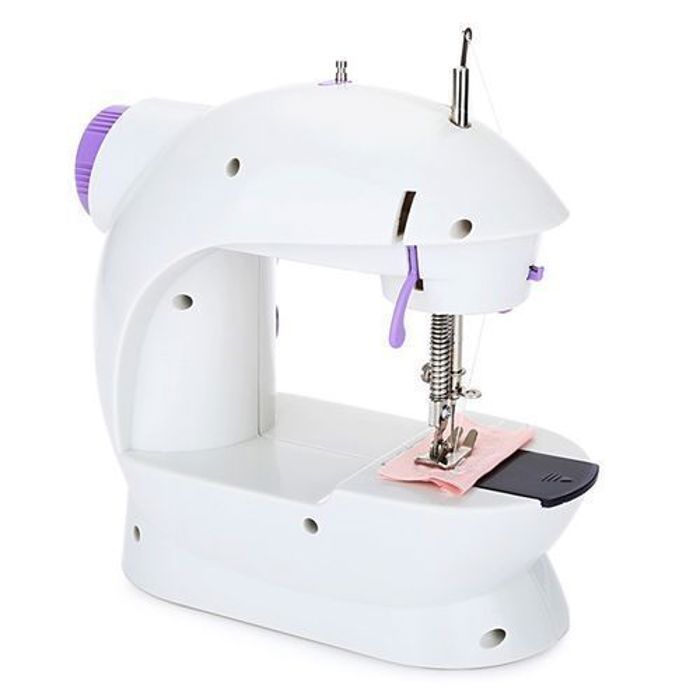 Machine à coudre mini - Non spécifié - Double vitesse - Fil automatique - Éclairage intégré - Compacte