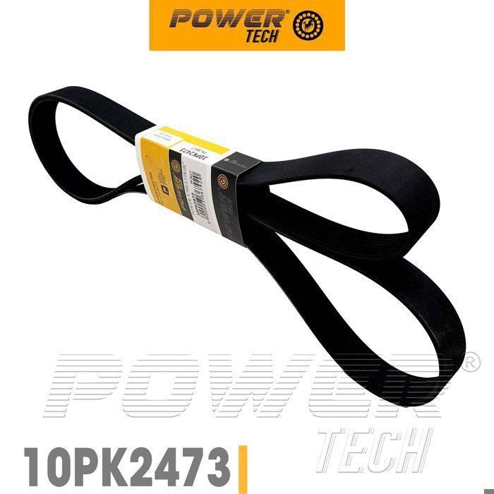 POWERTECH 10PK2473 COURROIE TRAPEZOIDALE A NERVURES