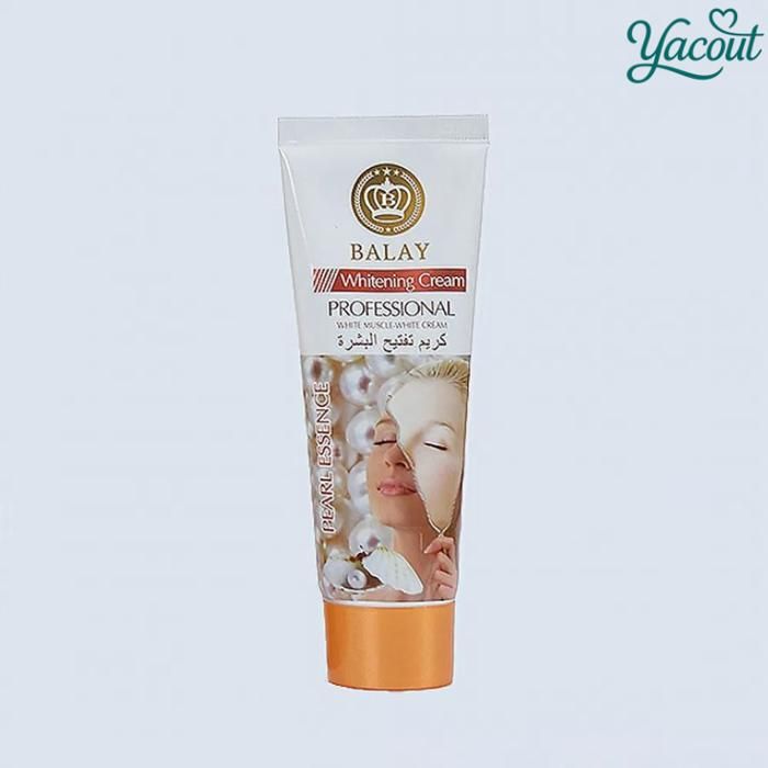 BALAY Whitening Cream – Soin Visage Éclat à la Perle 120g