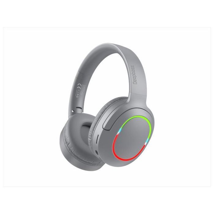 Casque Bluetooth - DEEPBASS - R19 - Son stéréo puissant - Réduction de bruit - Autonomie 8h