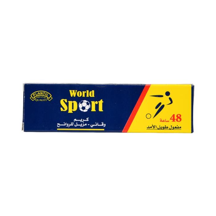 WORLD SPORT CREME PROTECTRICE DESODORISANTE 30ML -