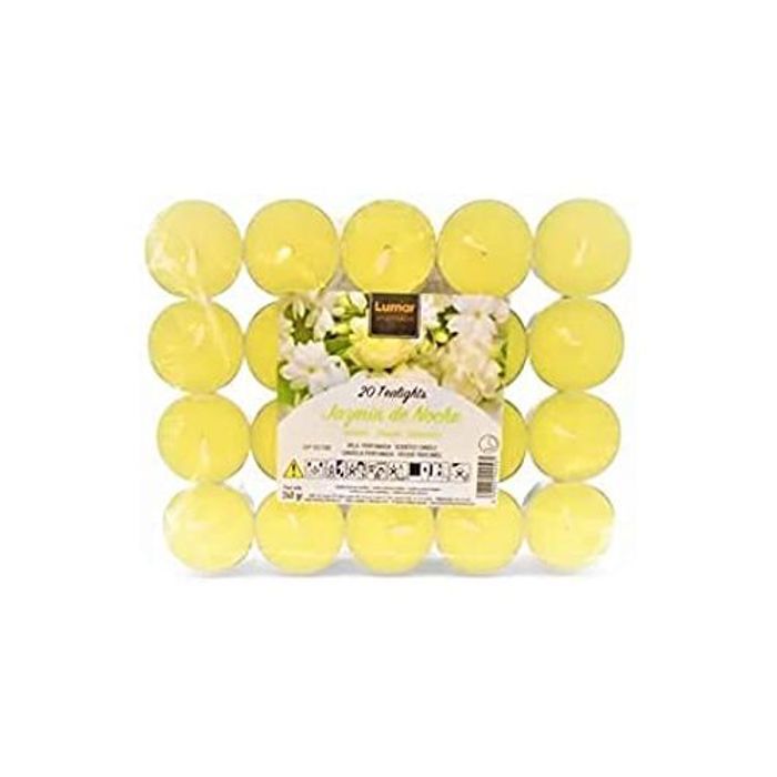 Lumar aromatic bougies jasmin de nuit pack de 20 pcs // bougies parfumées