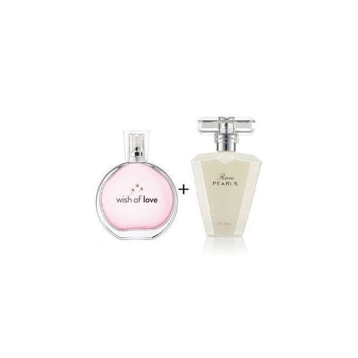 Coffret Avon Wish of love+Rare Pearls : le meilleur cadeau à offrir pour femme et jeune fille.