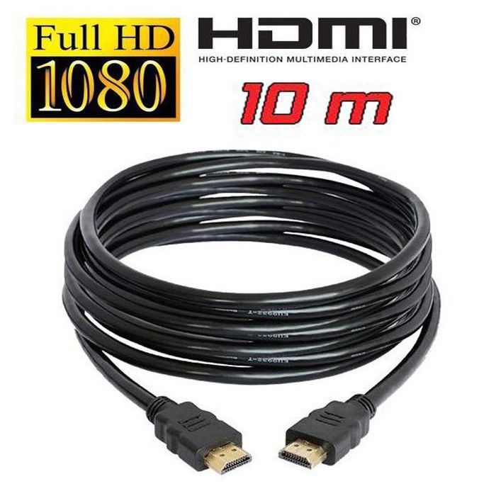 Câble HDMI 10M Mâle Mâle Longueur 10 mètres pour Tv / PS3 / ps4 / Ordinateur /Xbox