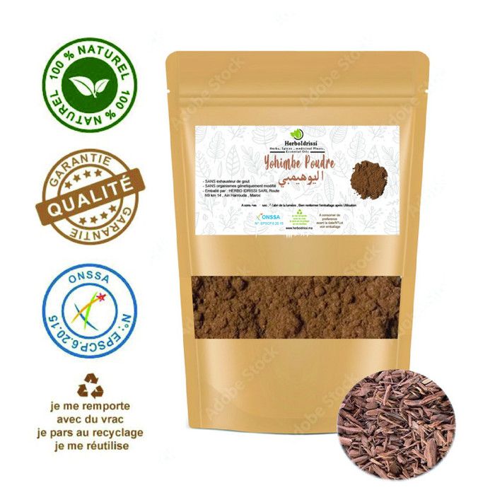 Yohimbe D'afrique 200 g , Li-bido , Perte de Poids , Pression Artérielle