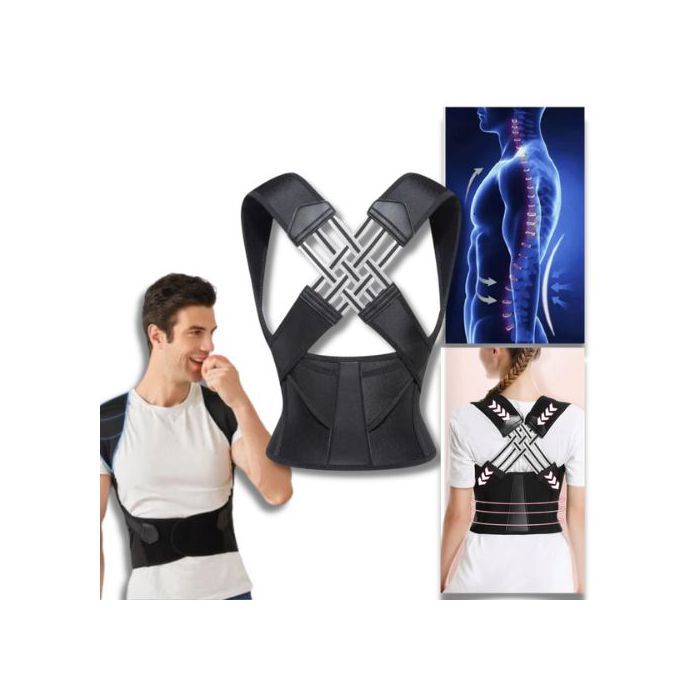 Ceinture de posture réglable - Soutien du dos - Pour homme et femme