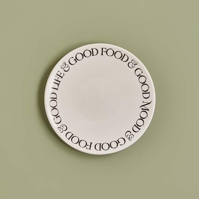 Assiette platte (21cm) - Motto