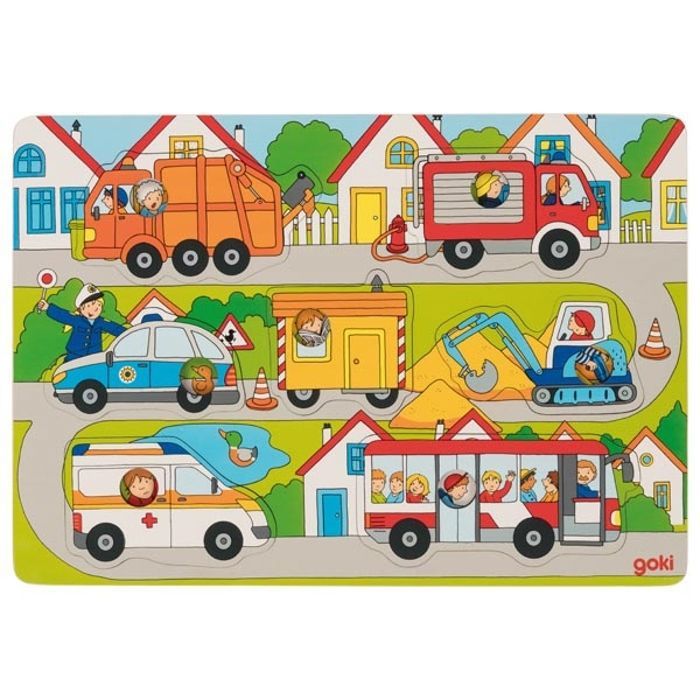 Goki - Puzzle Dans la rue - GOLLNEST & KIESEL