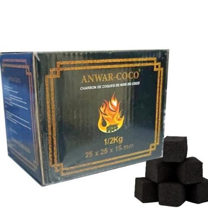 Charbon Naturel Coco boîte de 1/2Kg