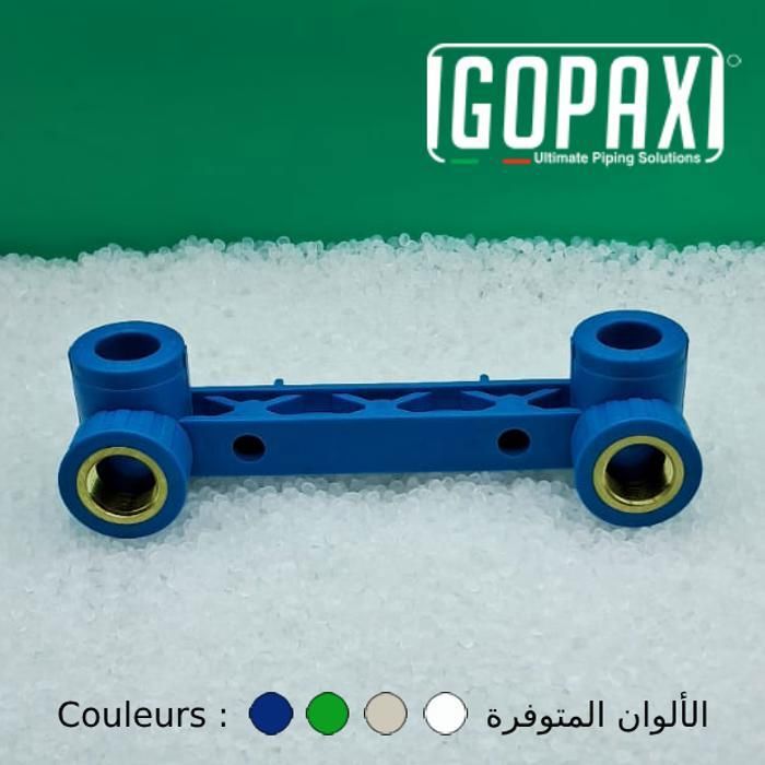 Coude régulateur - PPR - 20mm * 1/2" - Sachet de 10pcs - Résistant - Installation facile