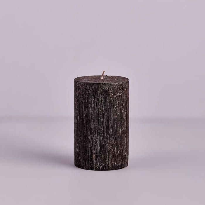 Bougie Bloc Anthracite (10x15 cm)
