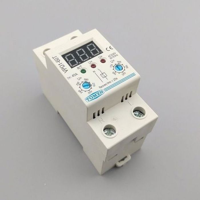 Relais automatique réglable protection de surtension et de sous-tension 60A 220 V avec moniteur de tension